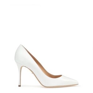 Sergio Rossi Godiva White Pumps